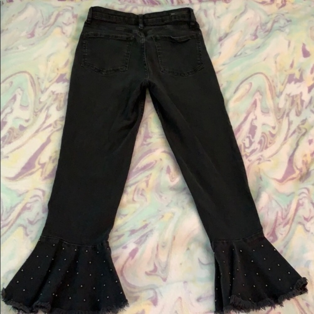 Black Pilcro Princess Polly Flare Jeans